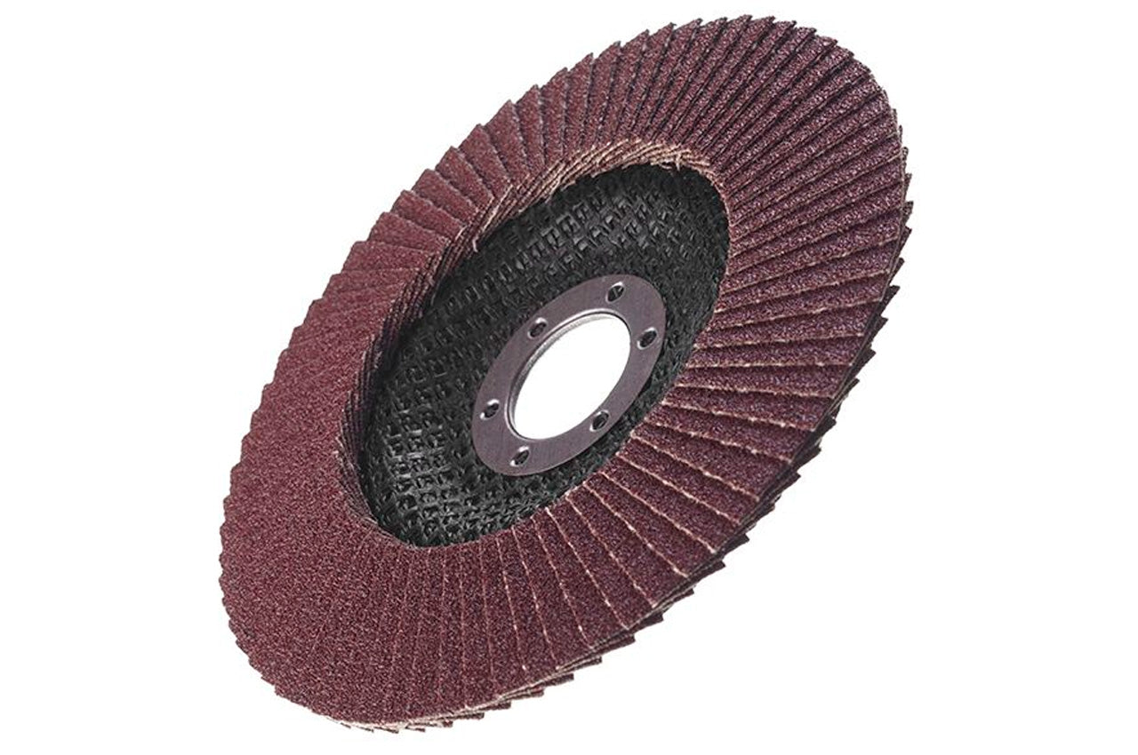 Круг лепестковый торцевой Intertool - 125 мм Р100