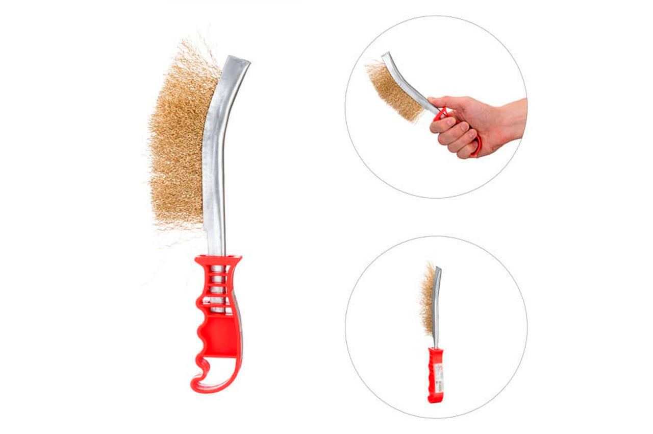 Щетка ручная Intertool - 250 мм гребешок