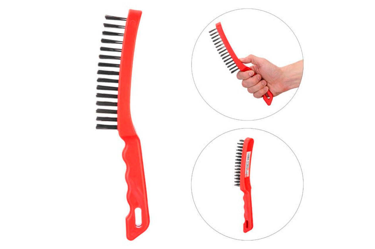 Щетка ручная Intertool - 4 ряда, пластик