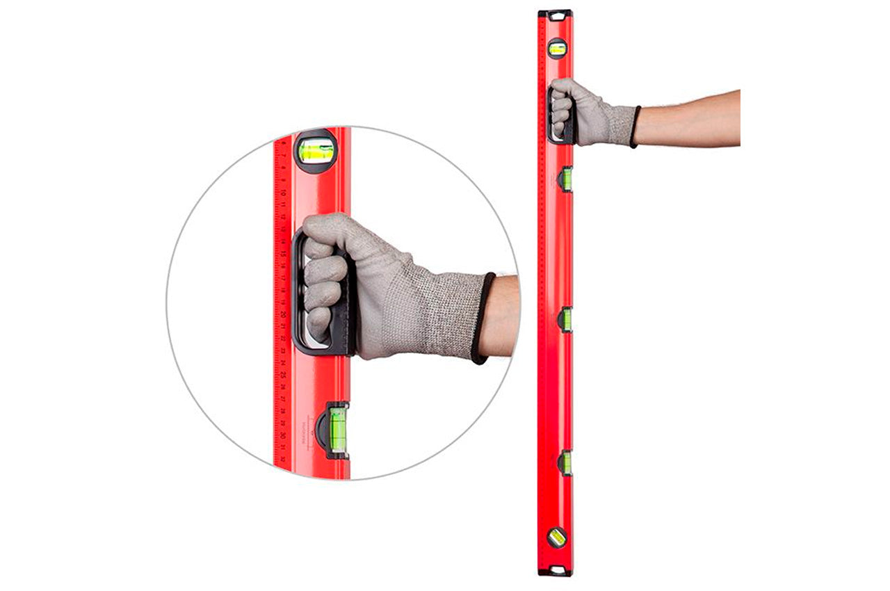 Уровень Intertool - 1000 мм 5 глазков