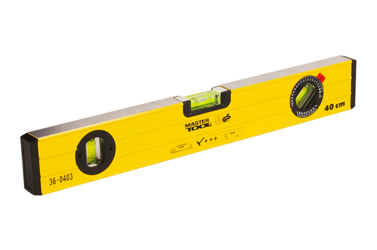 Уровень Mastertool - 400 мм с поворотной капсулой