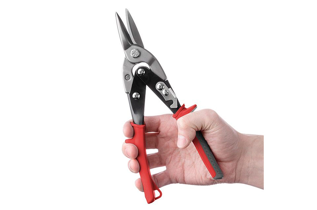 Ножницы по металлу Intertool - 250 мм прямые ХРОМ