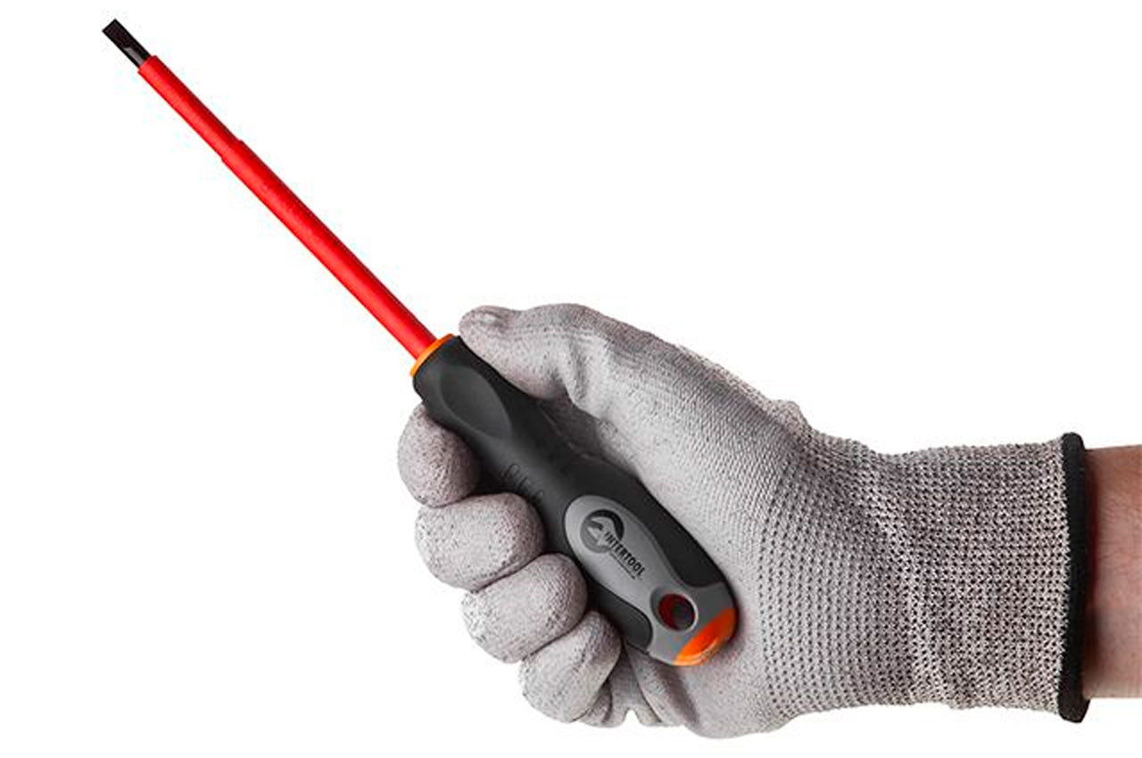 Отвертка Intertool - SL5,5 х 125 мм диэлектрическая