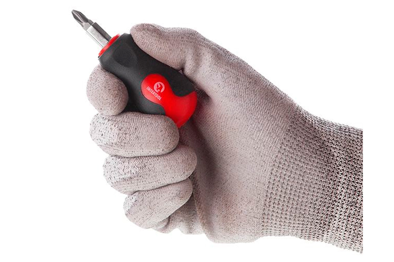 Отвертка Intertool - 4-в-1 мини