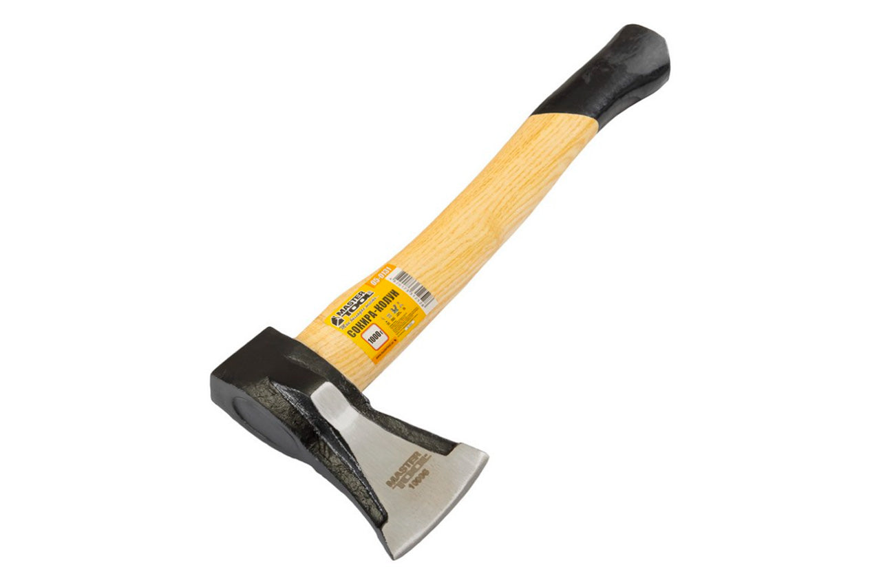 Топор-колун Mastertool - 1000 г ручка деревянная