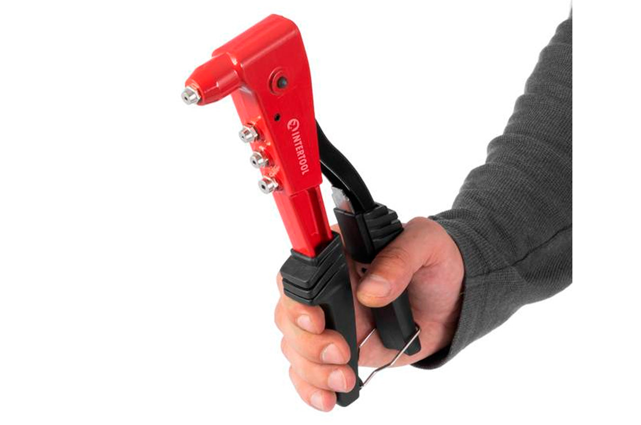 Заклепочник Intertool - 250 мм резиновые ручки