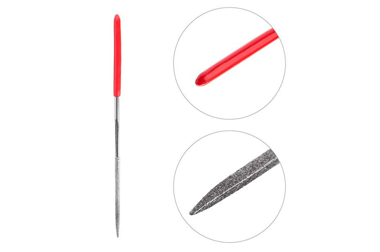 Набор алмазных надфилей Intertool - 5 шт.