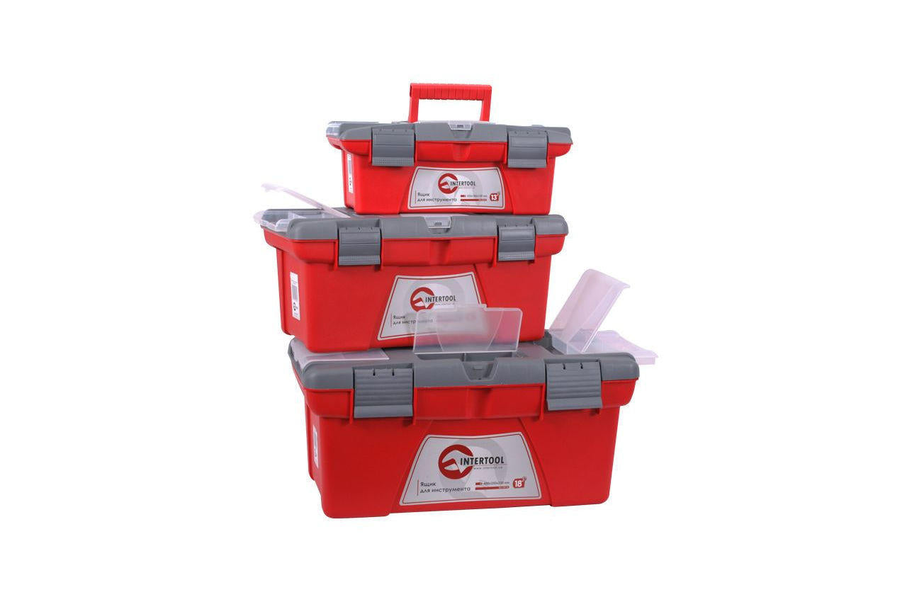 Комплект ящиков Intertool - 13", 16", 18" (3 шт.) BX-0403
