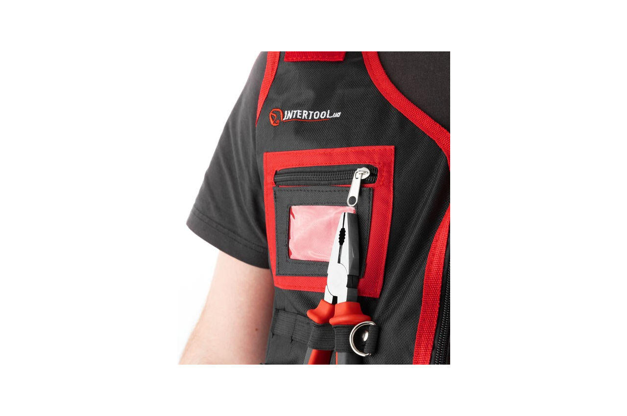 Жилет слесарно-строительный Intertool - 7 карманов