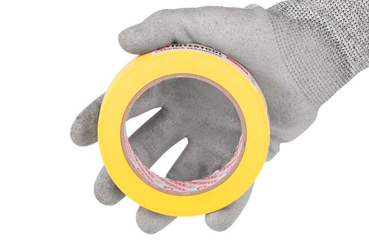 Лента малярная Intertool - 25 мм х 40 м желтая