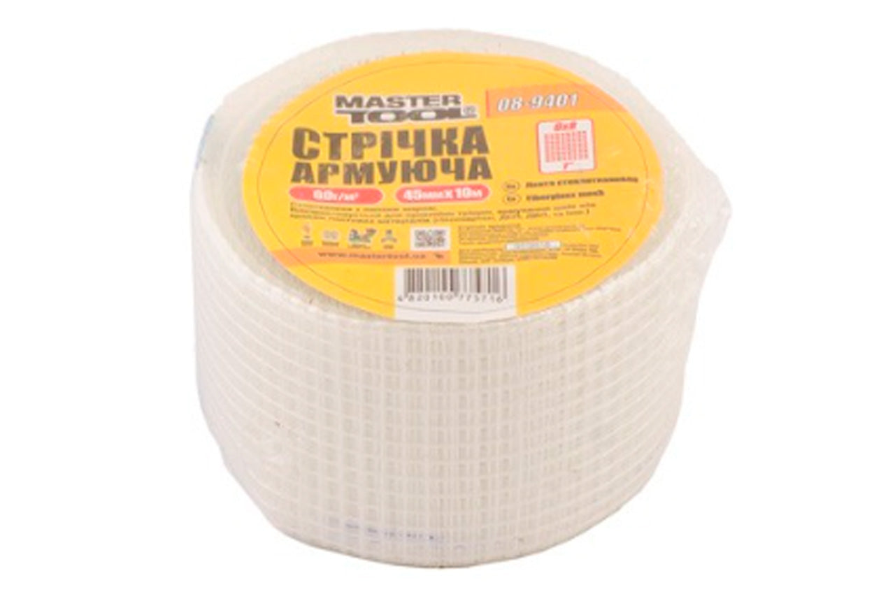 Лента стеклотканевая Mastertool - 45 мм х 10 м
