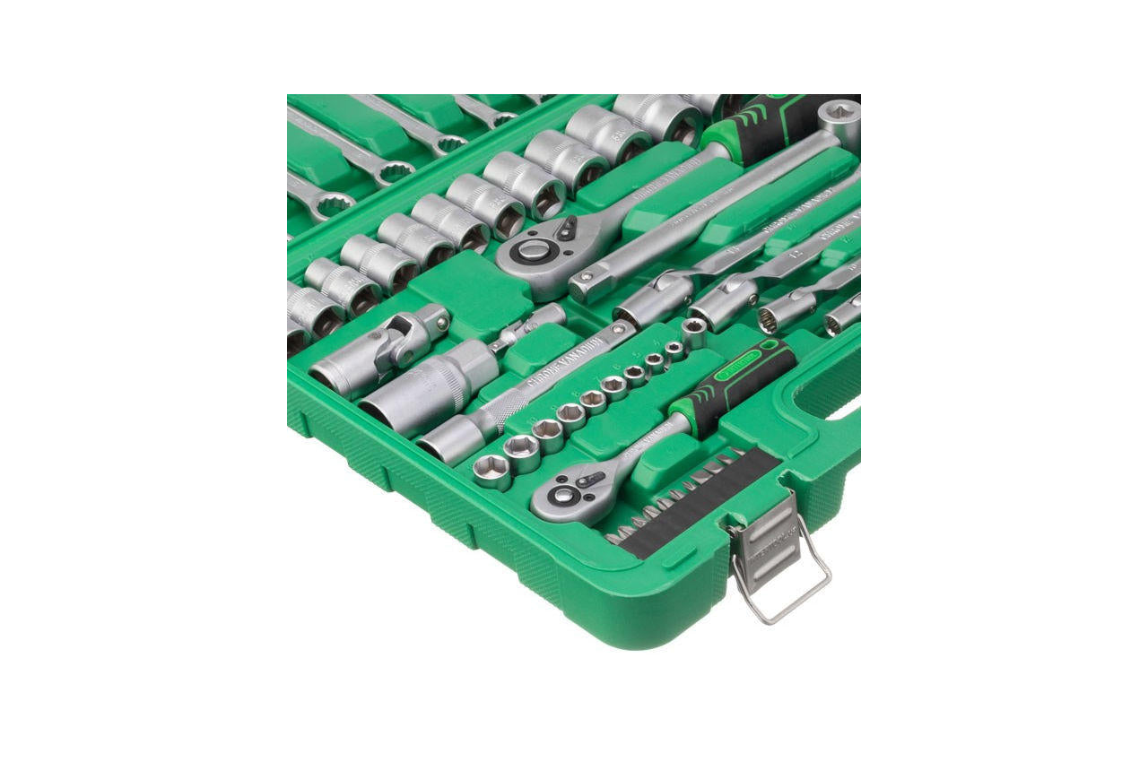 Набор инструмента Intertool - 1/4", 1/2" 77 ед.