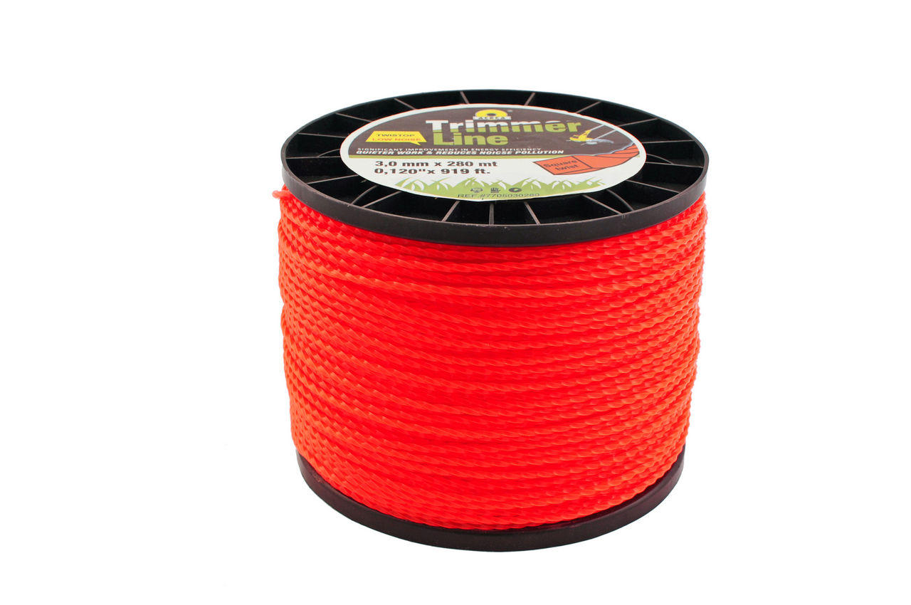 Леска для триммера Рамболд - 2,7 мм х 340 м (на катушке) "квадрат крученый"