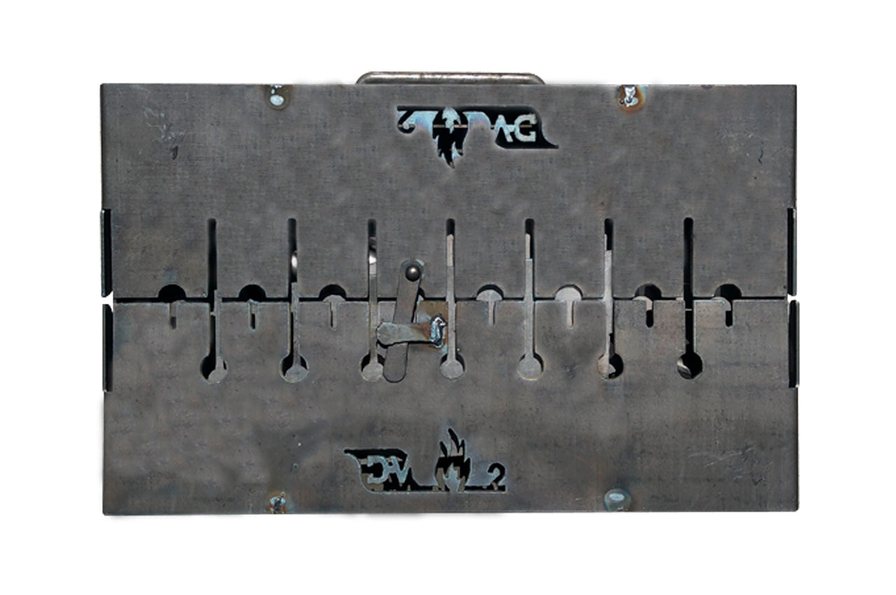 Мангал-чемодан DV - 8 шп. x 2 мм (горячекатаный)