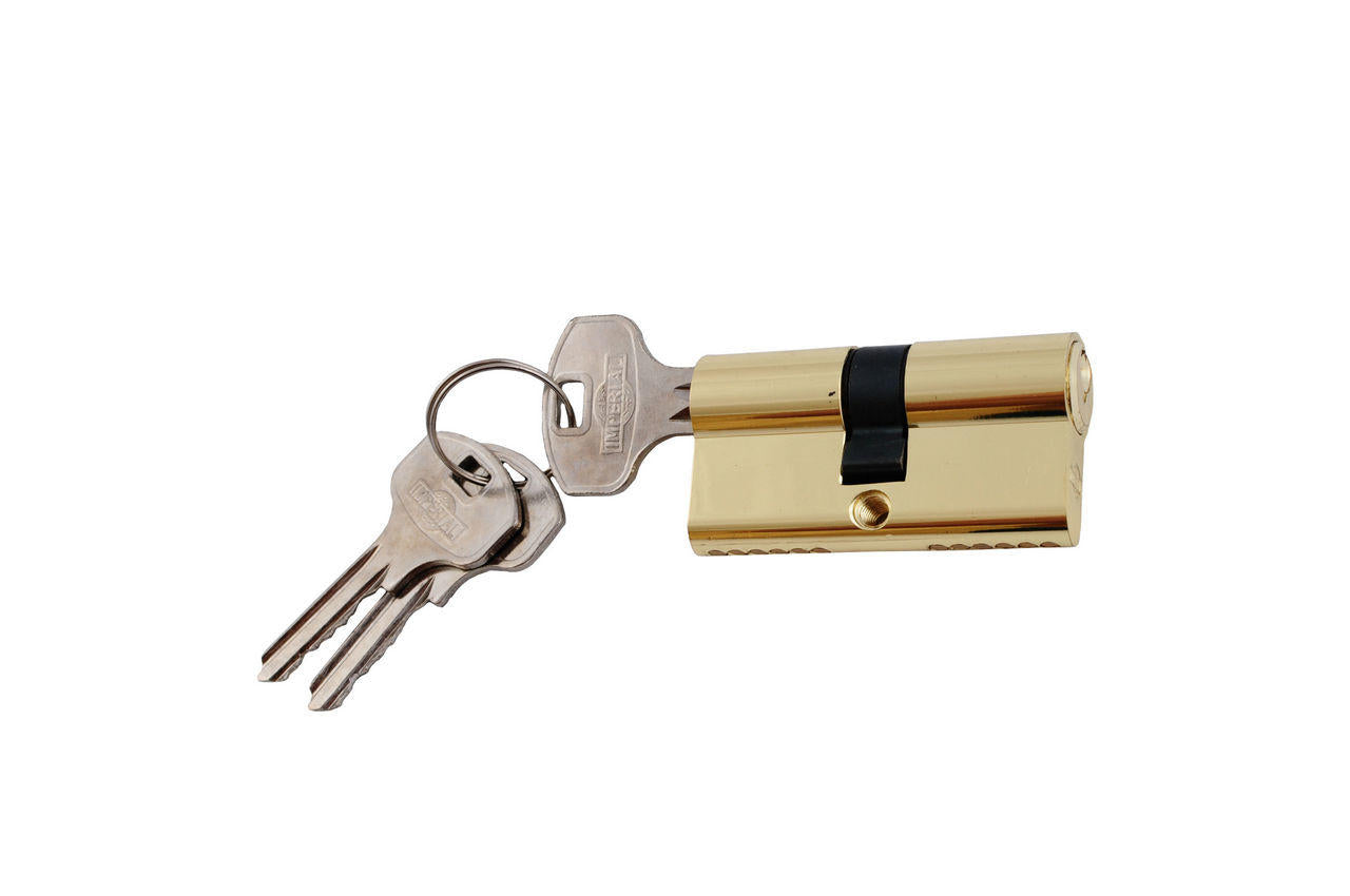 Цилиндр английский Imperial - ZN 60 мм 30/30 3 ключа к/к РВ (цинк)