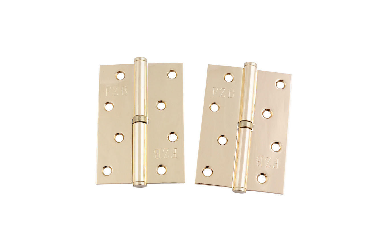 Петля FZB - 100 мм левая PB-L (золото) (2 шт.)