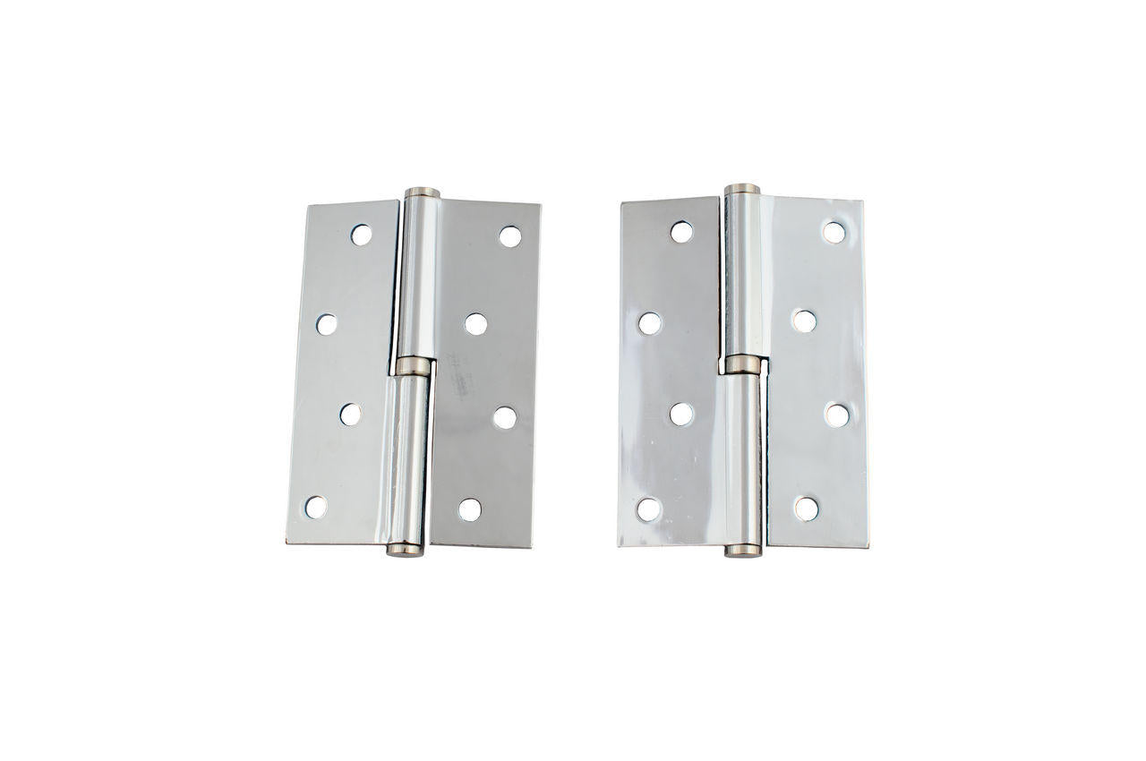 Петля дверная FZB - 100 x 70 мм CP-L ( 2шт.)