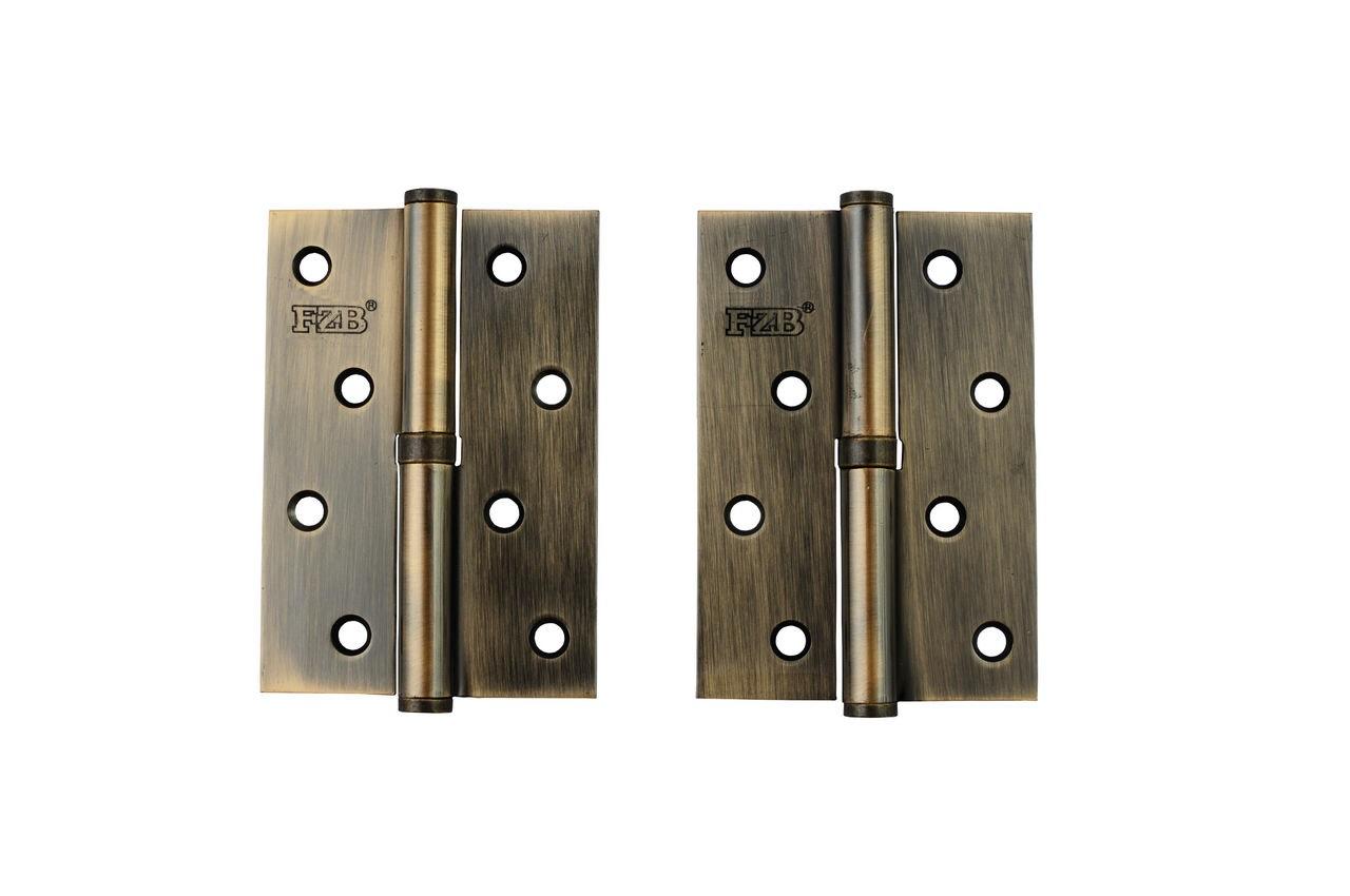 Петля FZB - 100 мм левая AB-L (бронза) (2 шт.)