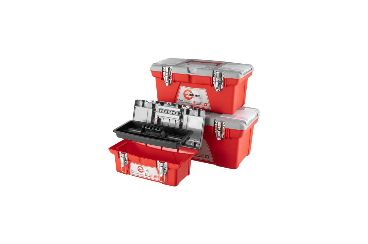Комплект ящиков Intertool - 13", 16", 18" (3 шт.) BX-0503