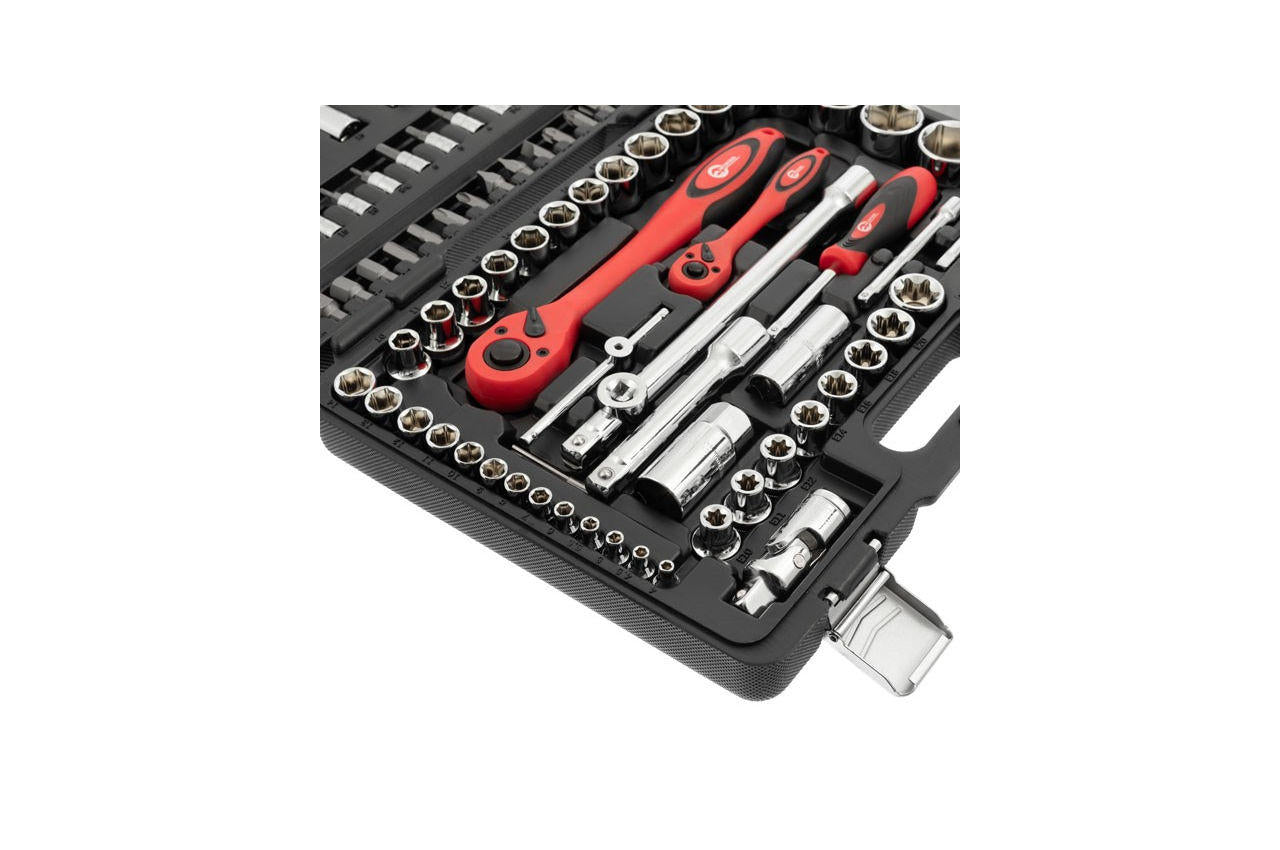 Набор инструмента Intertool - 1/4", 1/2" 108 ед. PRO ET-6108