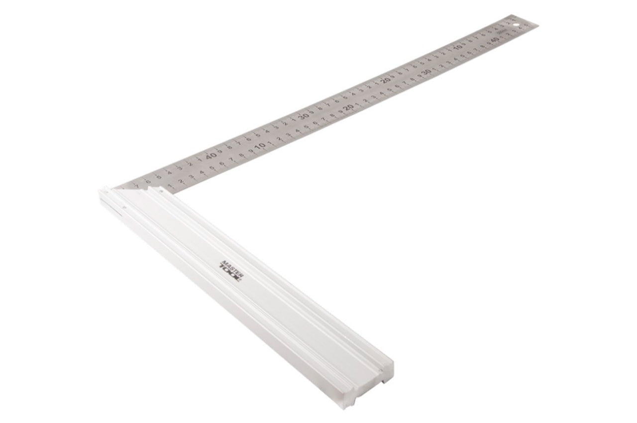 Угольник Mastertool - 500 мм алюминий + нержавеющаяя сталь