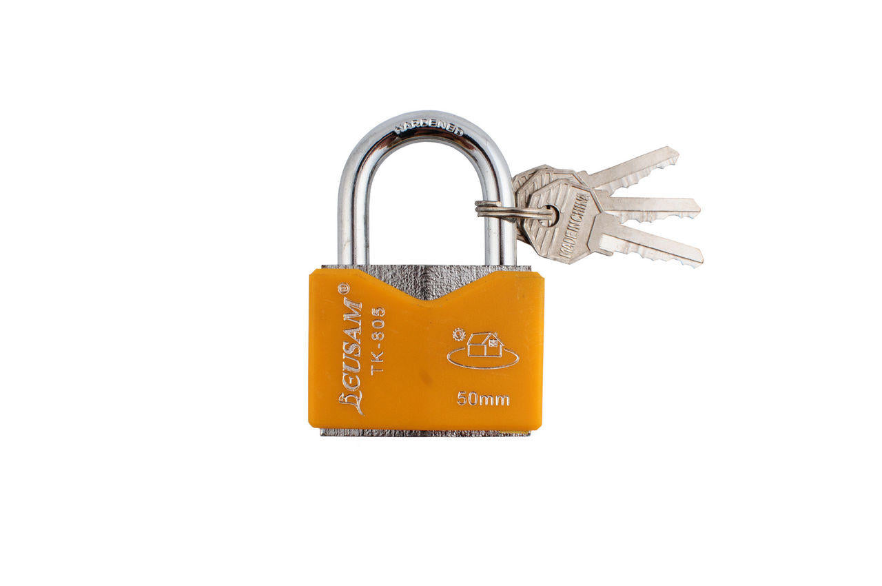 Замок навесной FZB - 70 мм цветной