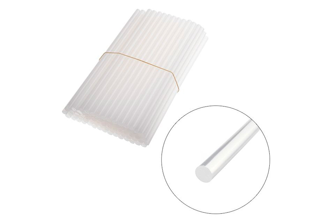 Клеевые стержни Intertool - 11,2 x 300 мм прозрачные (2 кг)