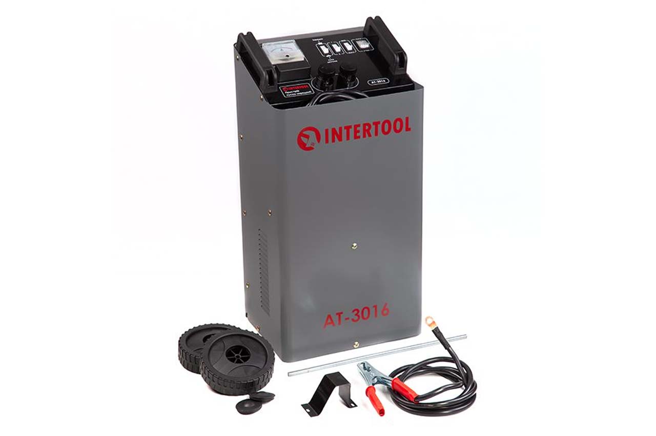 Пускозарядное устройство Intertool - 12 - 34В x 300А