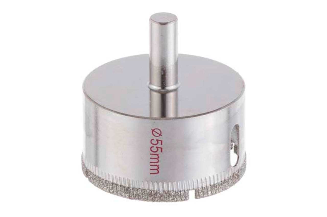 Сверло по стеклу и керамике трубчатое Intertool - 55 мм