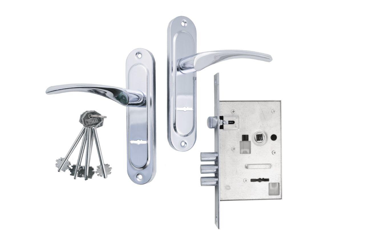 Ручка на планке с корпусом FZB - 55 мм CY5555Y CP