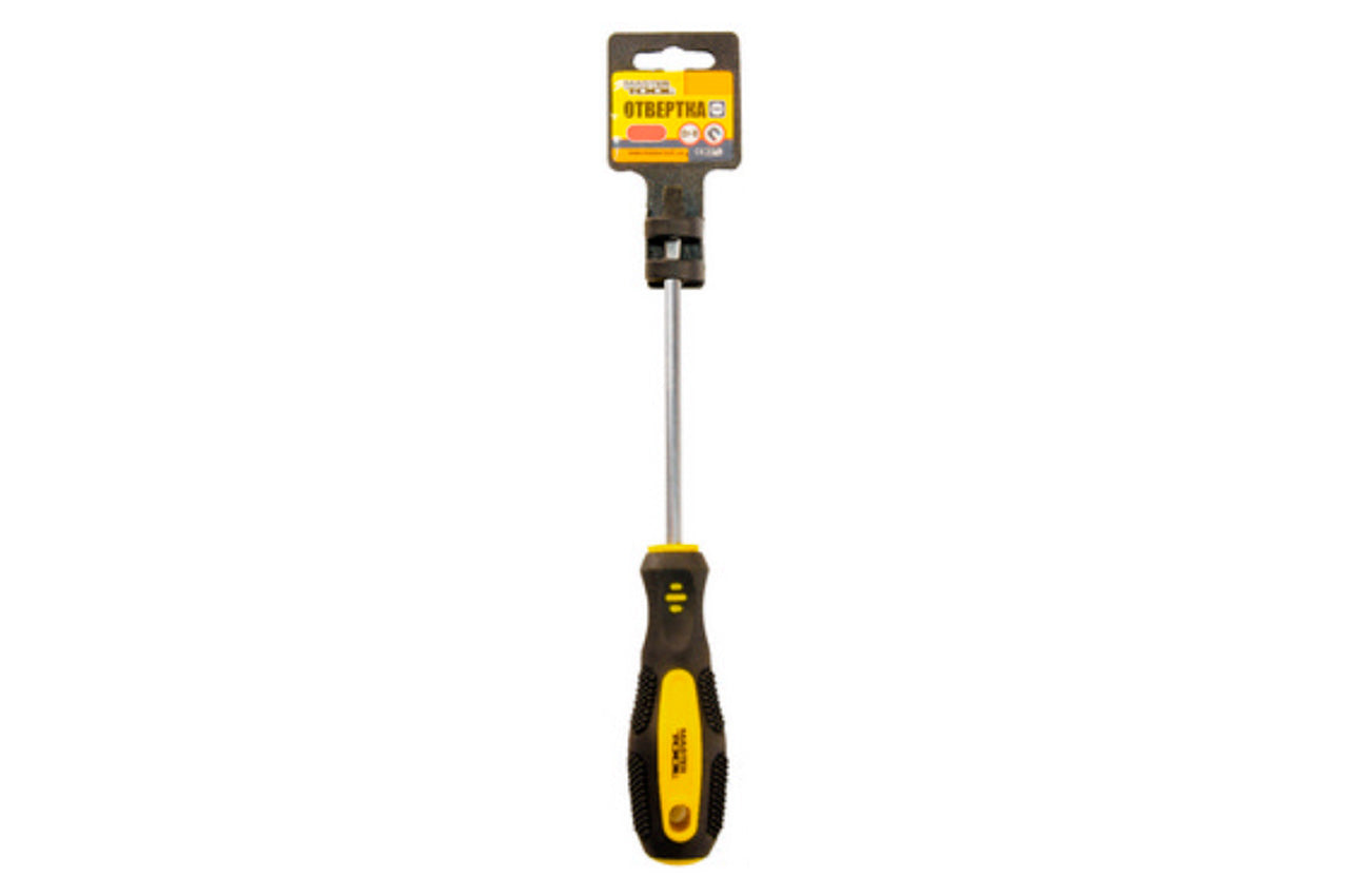 Викрутка Mastertool - шліцева SL3 x 125 мм