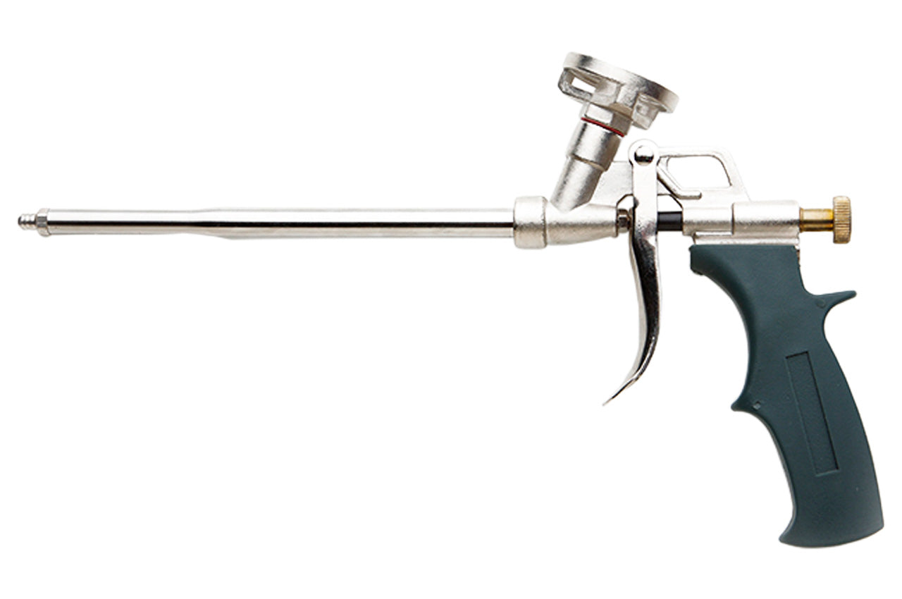 Пистолет для пены Сила - 320 мм никель 600104