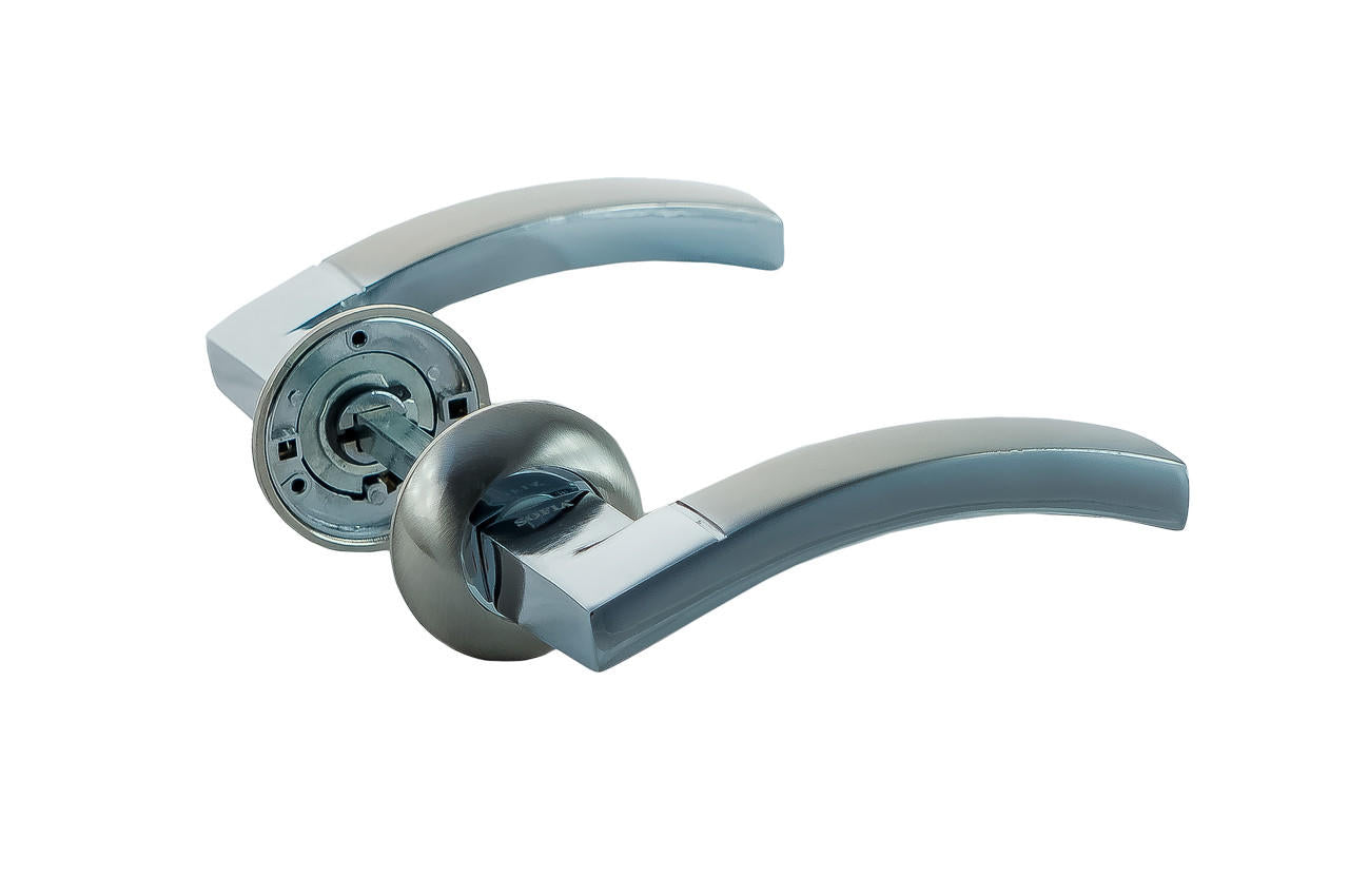 Ручка на розетке FZB - Sofia C19Q15 SN/CP