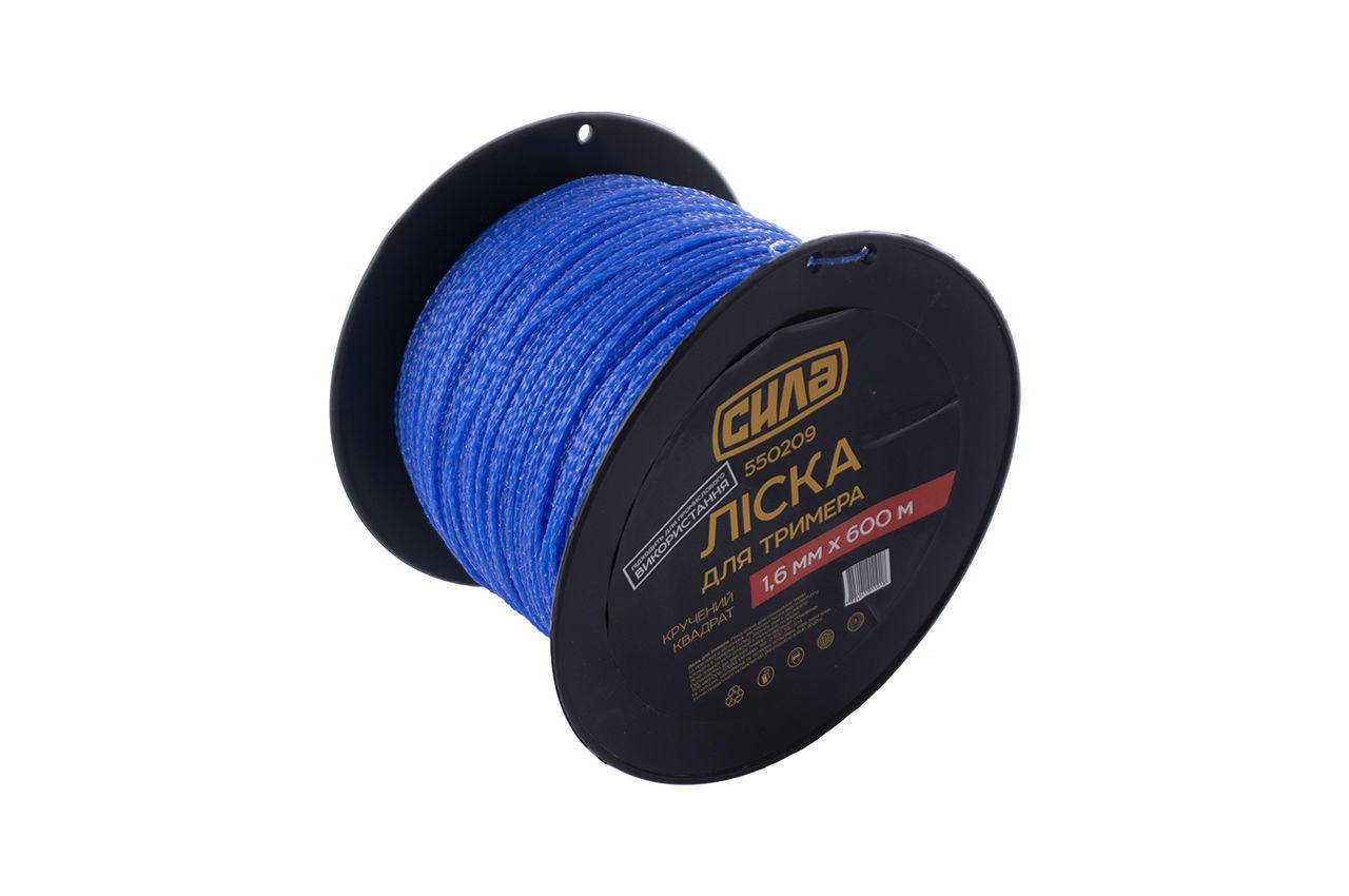 Лісочка для тримера Сила - 2,4 мм x 450 м "квадрат кручений"