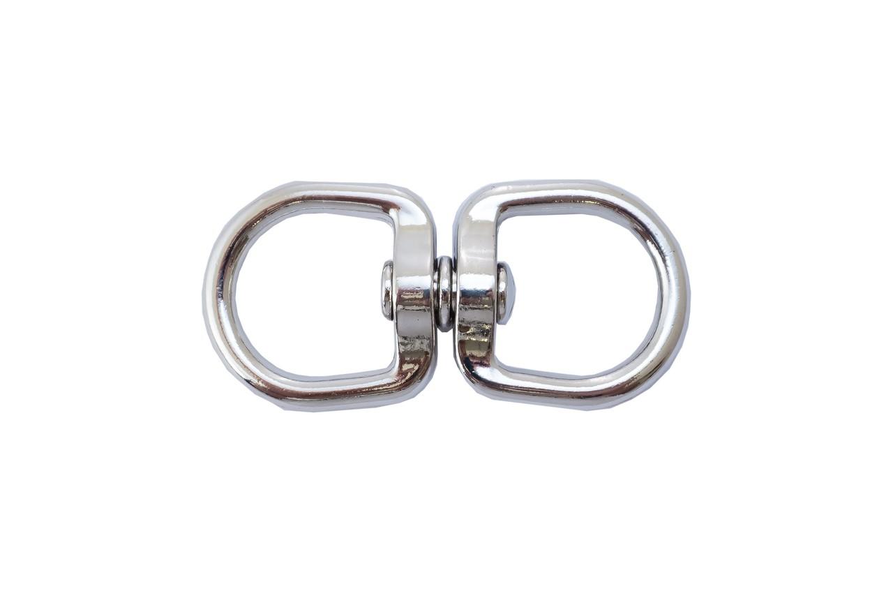 Вертлюг кольцо-кольцо Apro - 6 мм никель