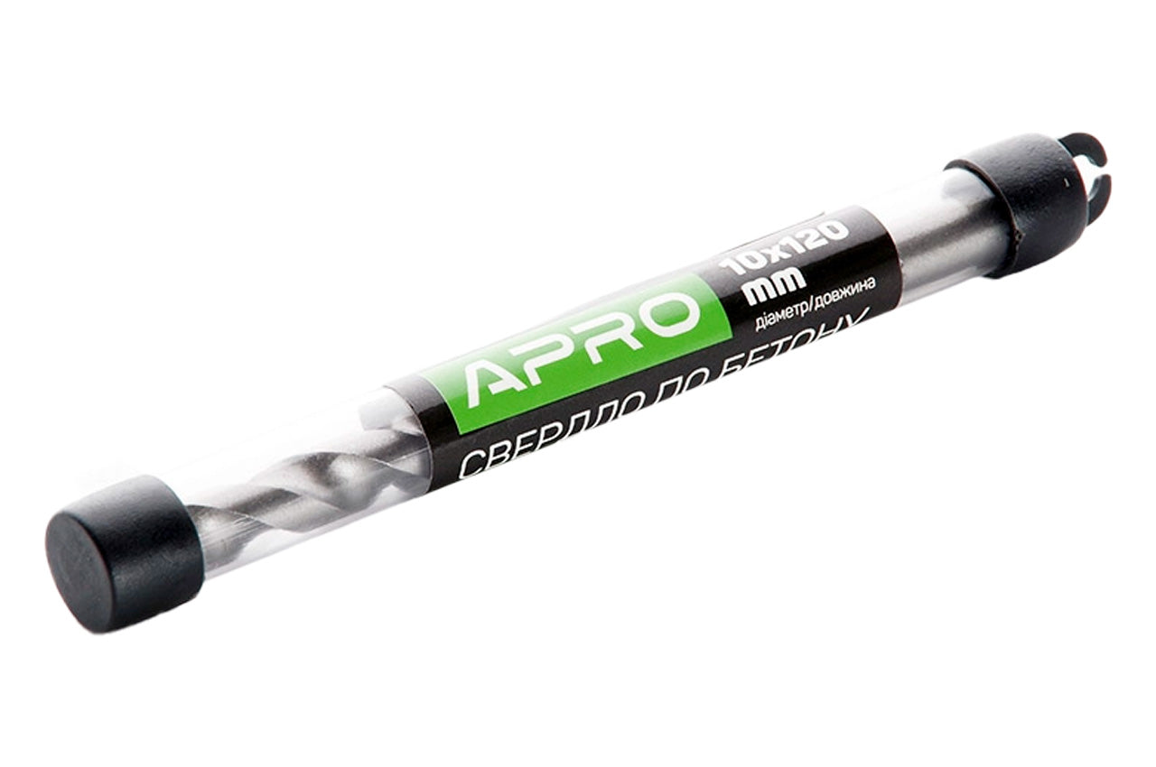 Сверло по бетону Apro - 10 x 120 мм