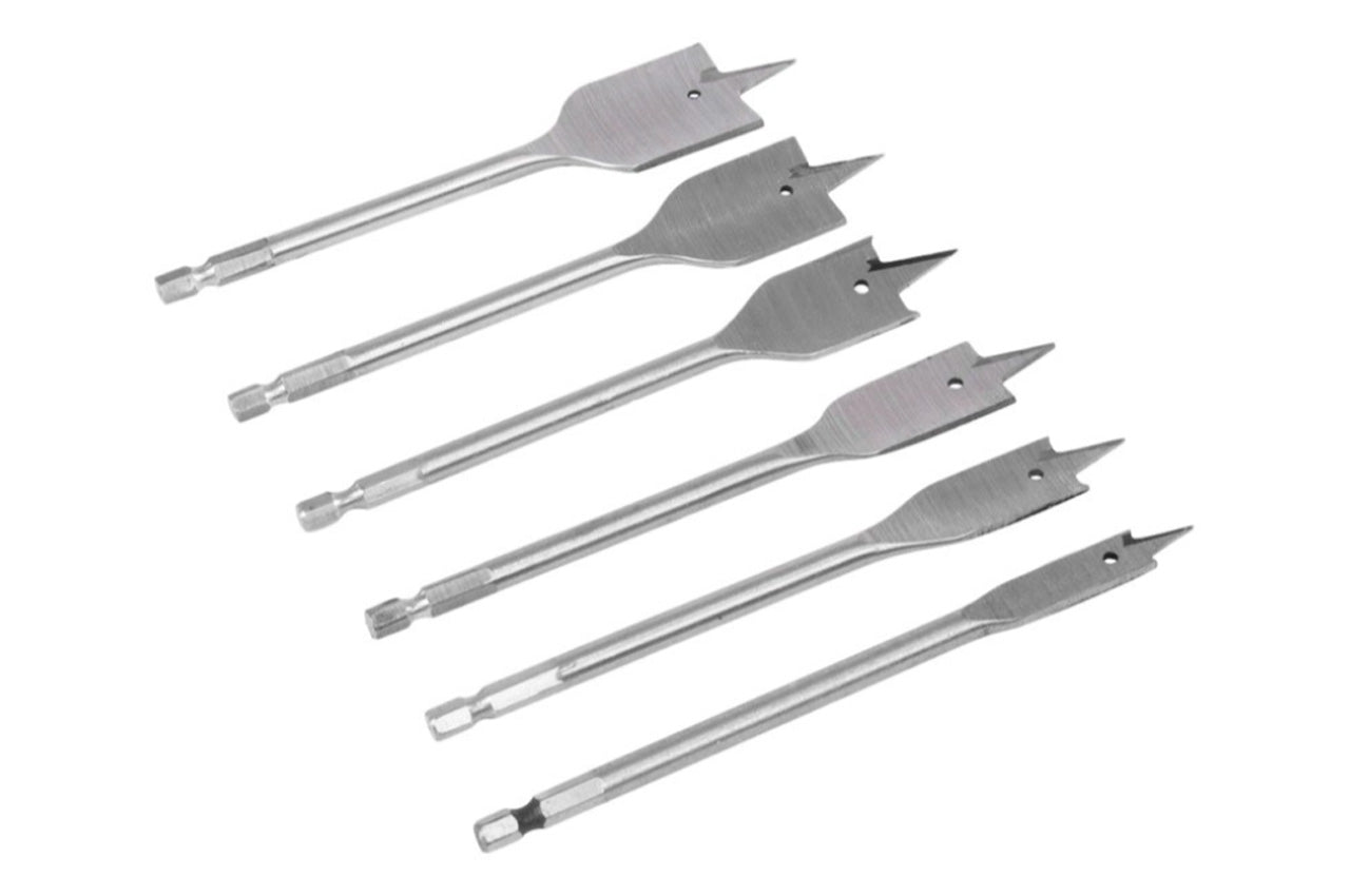 Набор сверл по дереву перьевых Granite - 6 шт. (10, 12, 16, 18, 20, 25 мм)