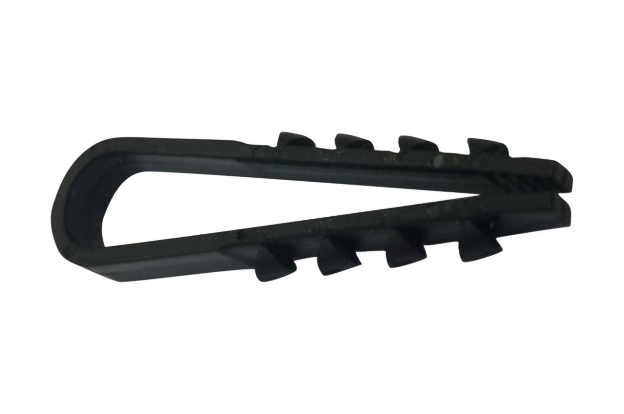 Дюбель-елочка Apro - 10 мм круглая черная (100 шт.)