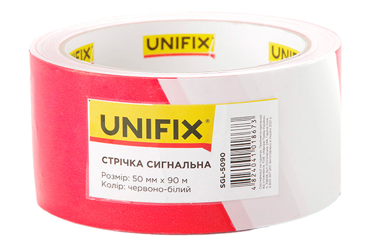Лента сигнальная Unifix - 50 мм x 90 м