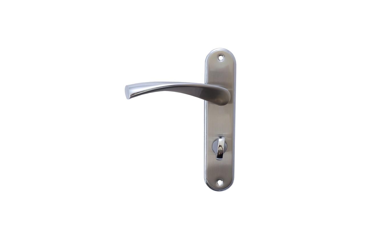 Ручка на планке под защелку FZB - 62 мм BK-71157 SN/CP