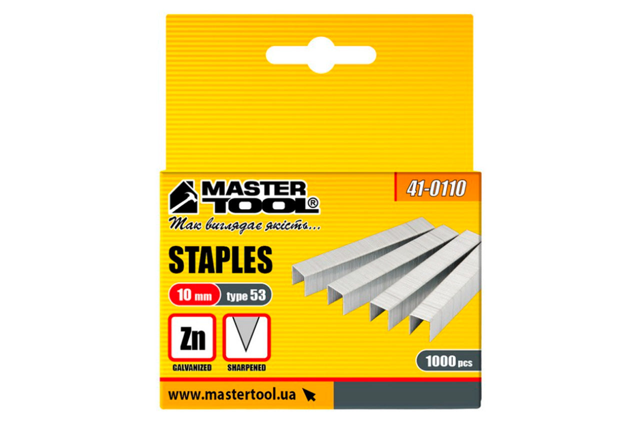 Скоба Титул - 10 x 0,7 x 11,3 мм (1000 шт.)