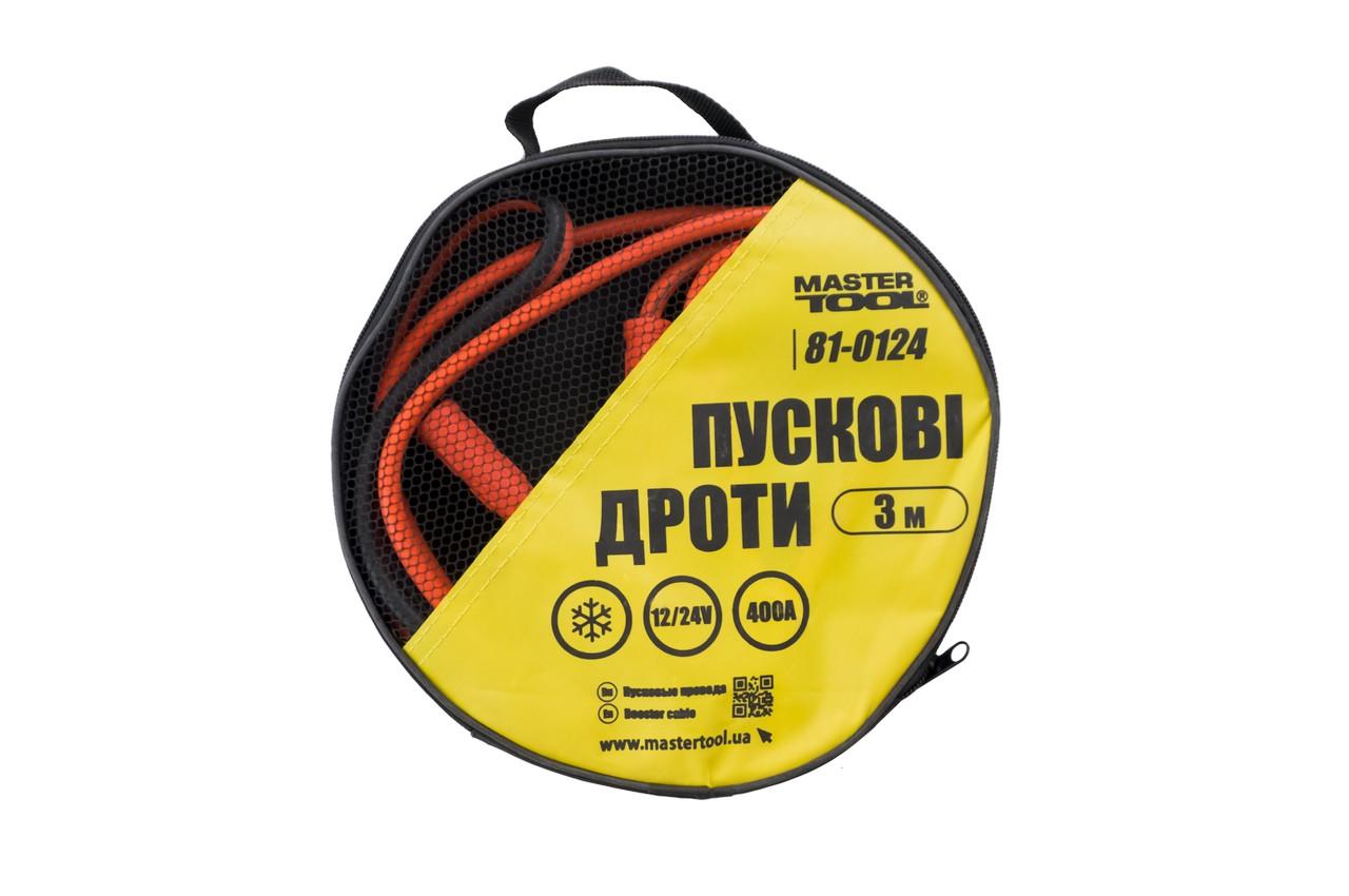 Провід пусковий Mastertool - 400 A x 3 м