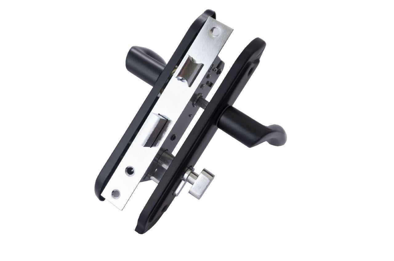 Ручка на планке с замком FZB - 58 мм ET-191 ORB