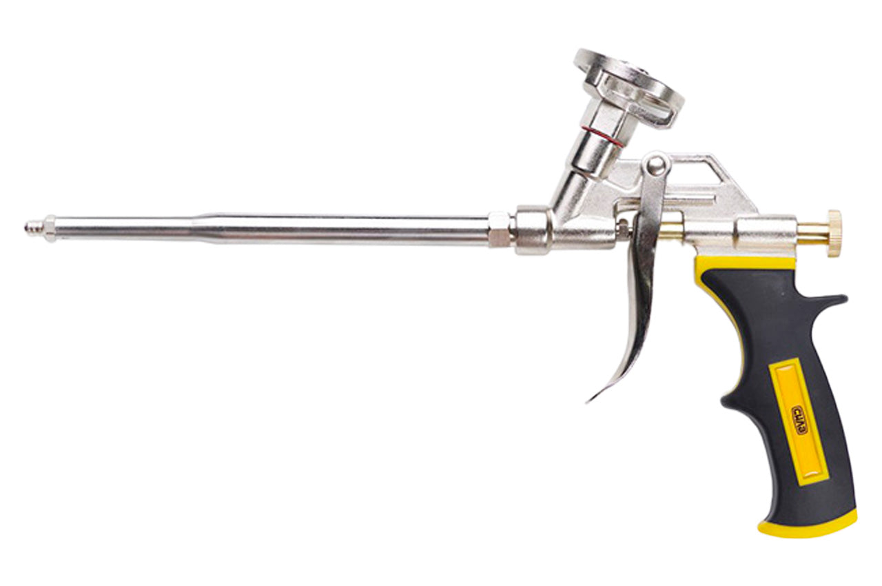 Пистолет для пены Сила - 320 мм никель 600110