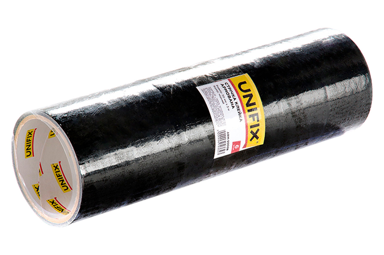 Лента армированная Unifix - 50 мм x 5 м черная