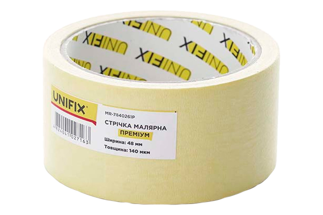 Лента малярная Unifix - 48 мм x 20 м премиум