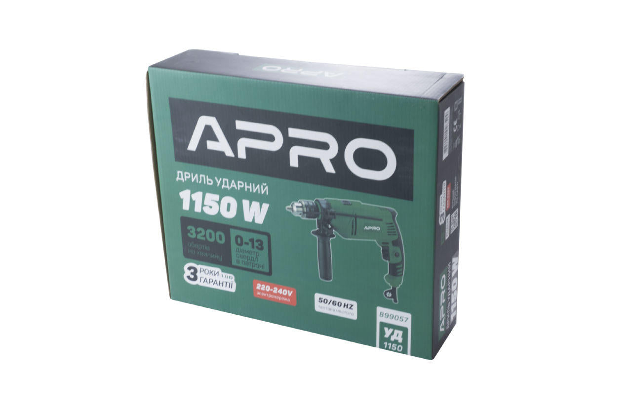 Дрель ударная Apro - УД 1150