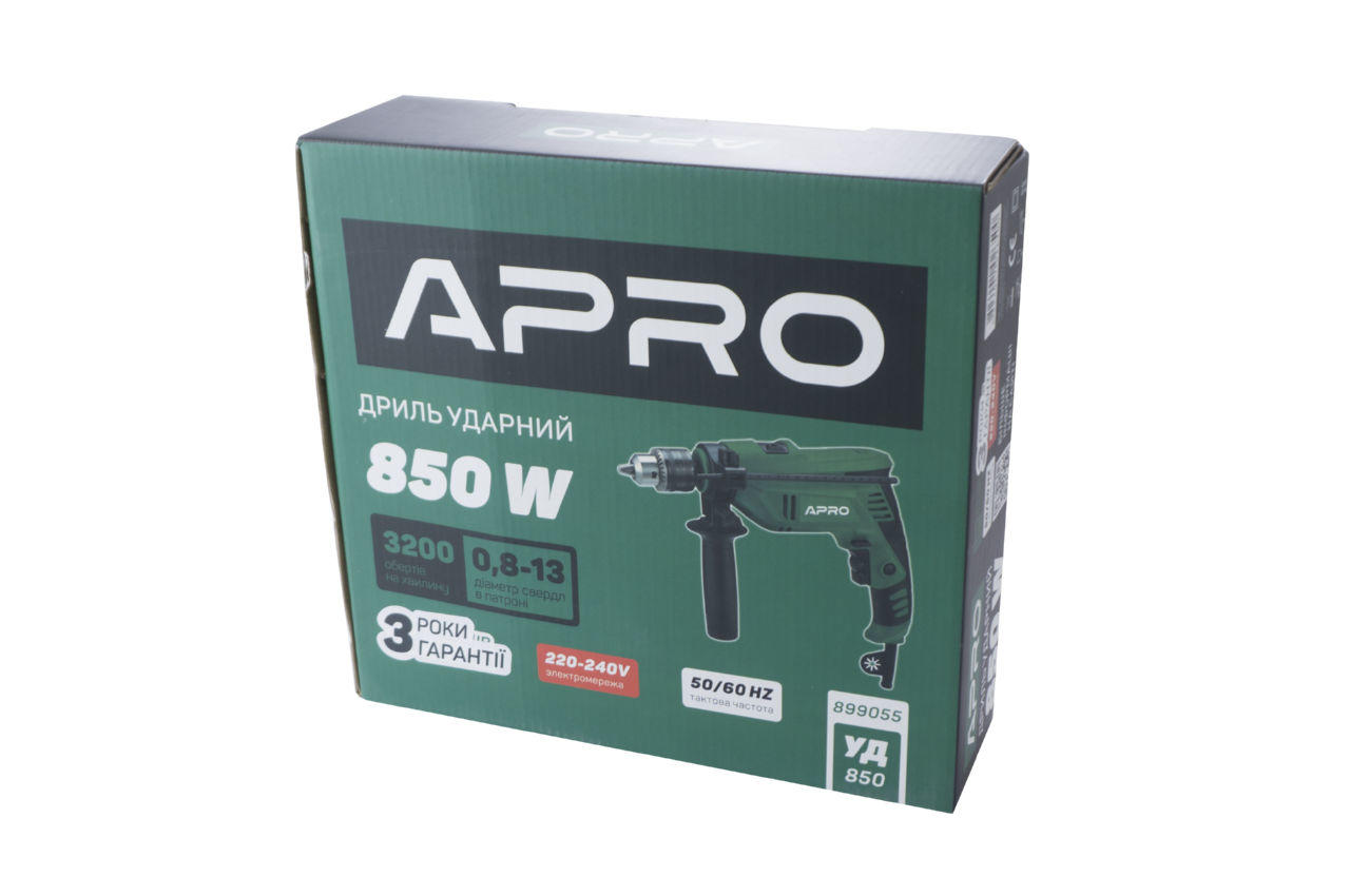 Дрель ударная Apro - УД 850