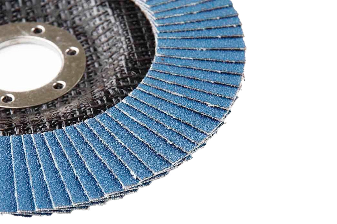 Круг лепестковый торцевой Apro - 125 мм x Р120 цирконий прямой