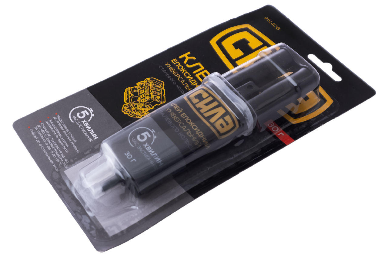 Клей эпоксидный Сила - 30г серый (шприц)